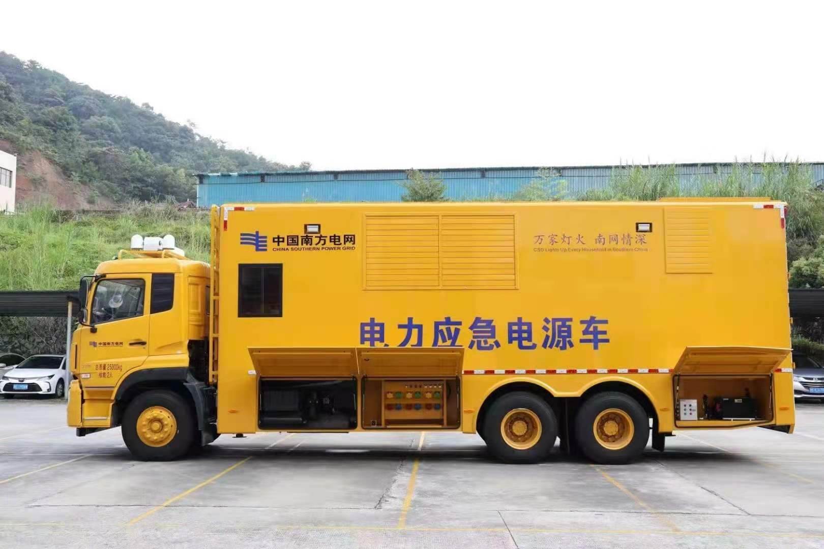 安福安康大型柴油发电机发电车UPS电源出租租赁